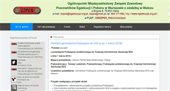 Desktop Screenshot of egzekucja.org.pl