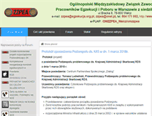 Tablet Screenshot of egzekucja.org.pl